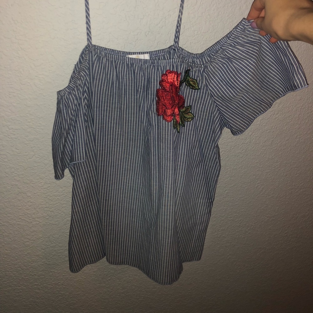 Charming Charlie off the shoulder top